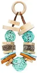 Beeztees knaagdier spel hout 16x6,5x6,5cm mint Uitverkoop