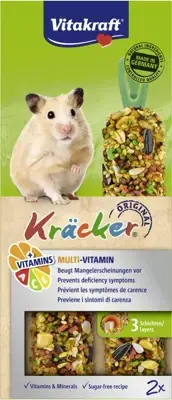 Bestseller Vitakraft Kräcker hamster multivitamine 2-in-1