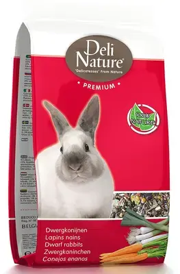 Deli Nature Dwergkonijnen 800 gr Weekendaanbieding
