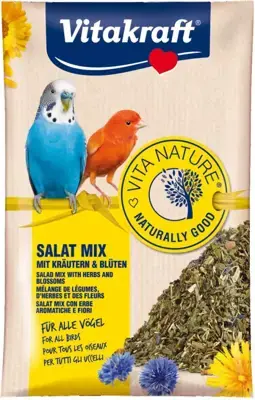 Actieprijs Vitakraft Salat Mix voor alle vogels 10g
