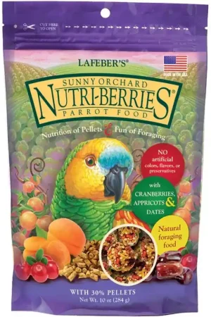 Lafeber Nutri-Berries Sunny Orchard - Papegaai 284 gram Beste Prijs