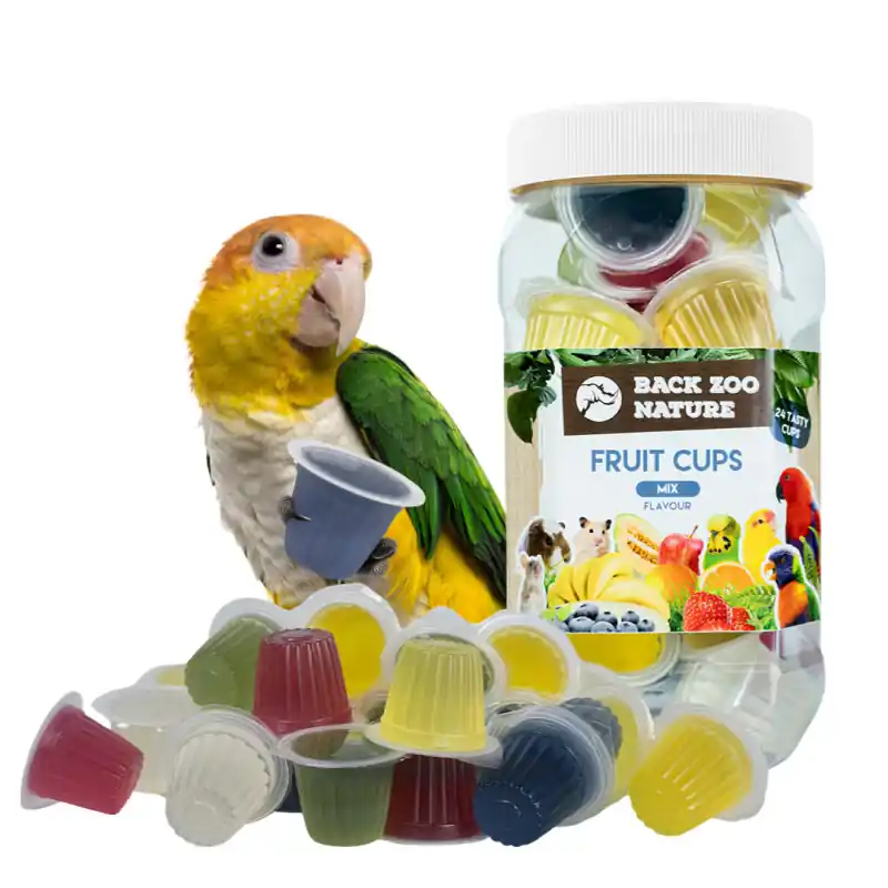 Back Zoo Nature Fruitkuipjes Mix 24 stuks in pot Finale Uitverkoop