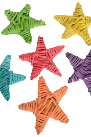 Super Bird Creations Dyed Vine Stars Uitverkoop