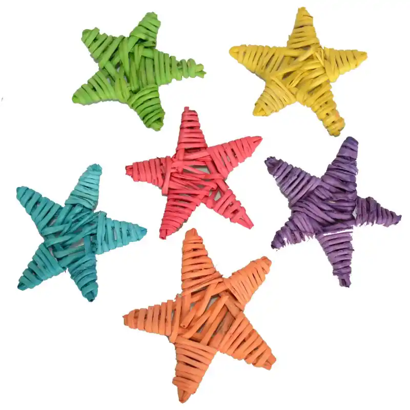 Super Bird Creations Dyed Vine Stars Uitverkoop