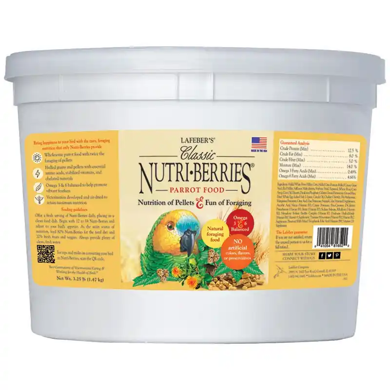 Dagaanbieding Lafeber Nutri-Berries Classic - Papegaai 1,47 kg