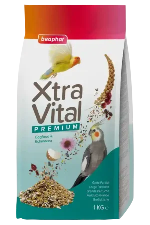 Merkproduct Beaphar XtraVital Grote Parkiet 1kg