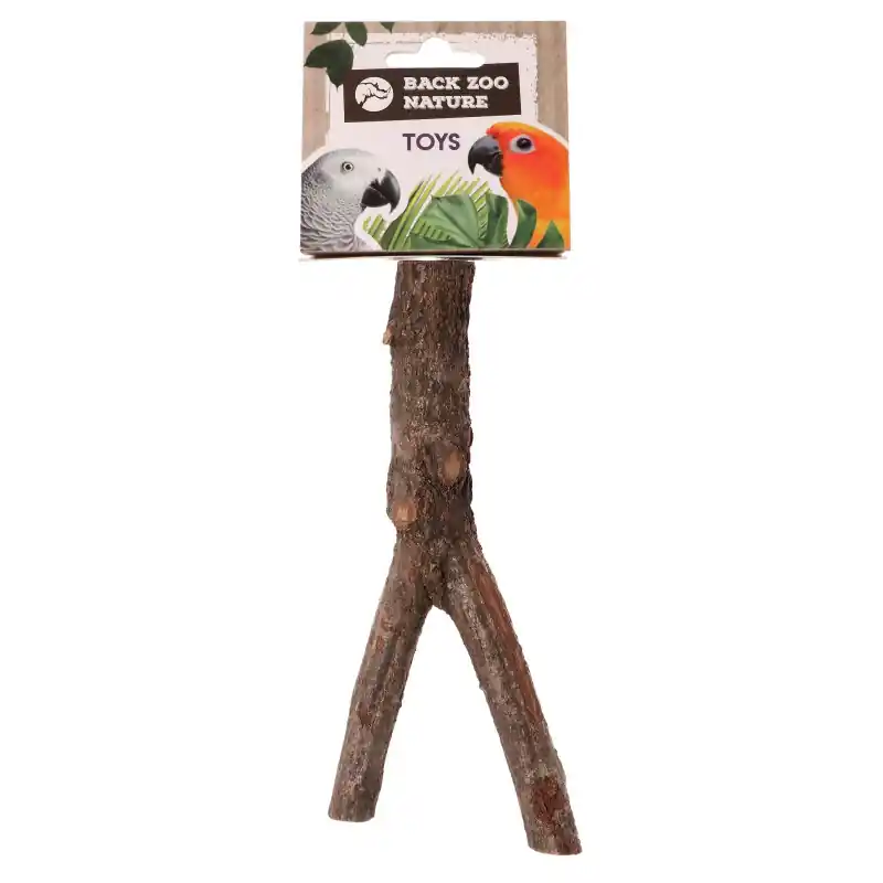 Beperkt Aanbod Back Zoo Nature Wooden Y-Perch 20 cm