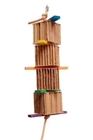 Betrouwbaar Zoo-Max Shredding Tower Honeycomb Large