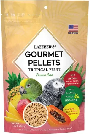 Weekendaanbieding Lafeber Gourmet Pellets Tropical Fruit - Parrot 567 gram