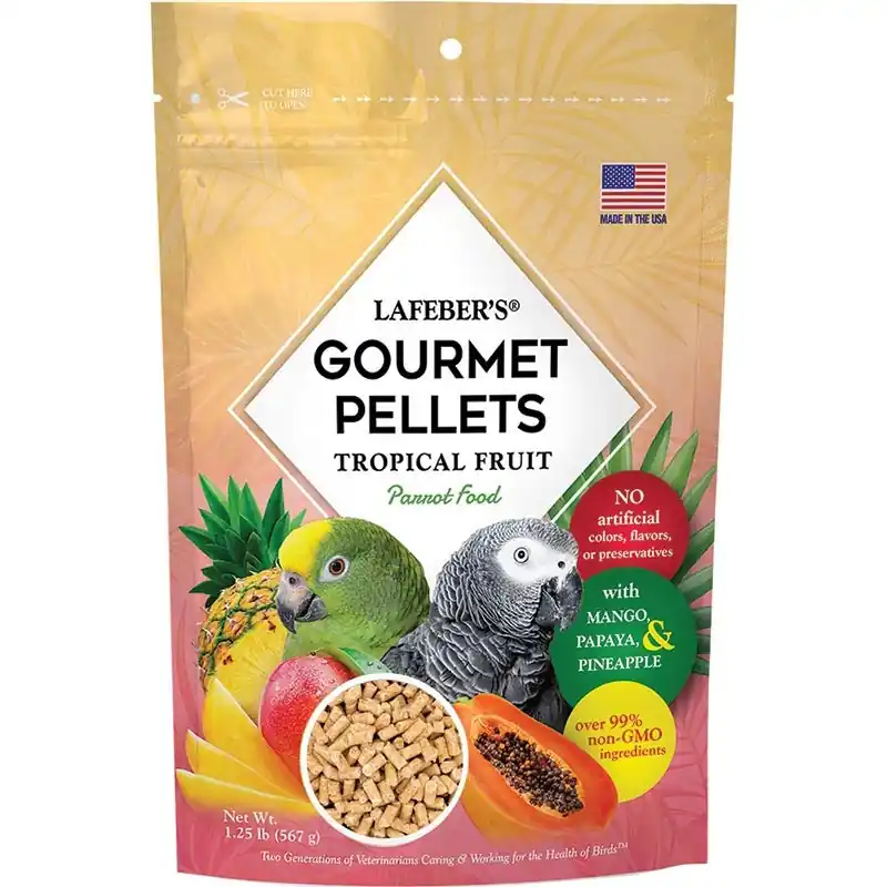 Weekendaanbieding Lafeber Gourmet Pellets Tropical Fruit - Parrot 567 gram