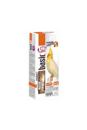Lolo Pets Smakers Valkparkiet - Noten 2 stuks Tijdelijk Beschikbaar