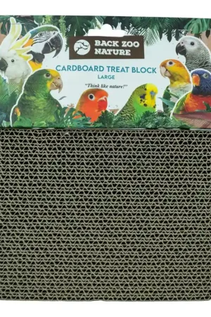 Back Zoo Nature Cardboard Treat Block Large Laatste Kans