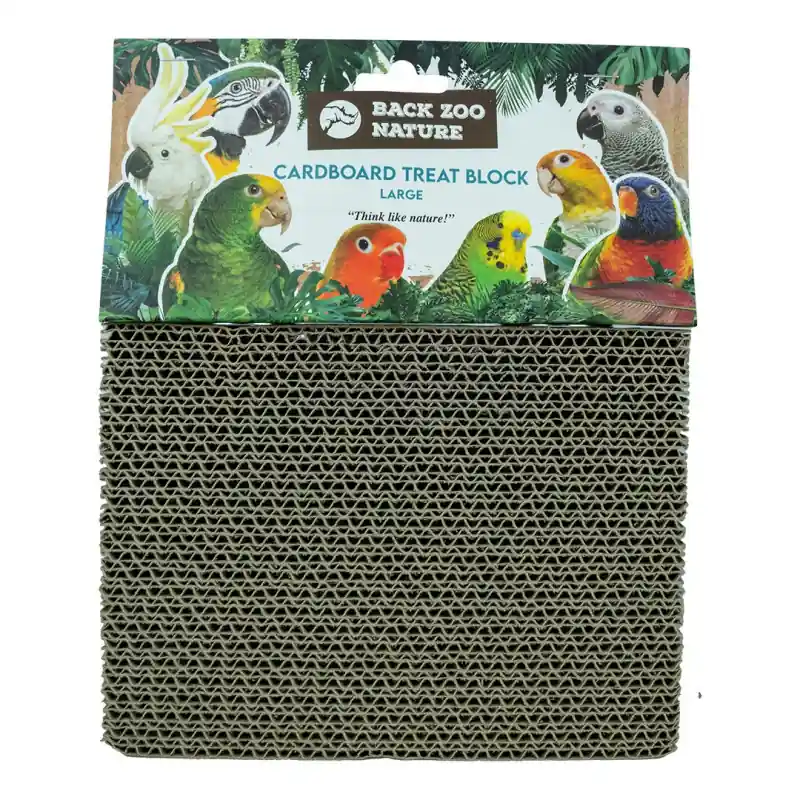 Back Zoo Nature Cardboard Treat Block Large Laatste Kans
