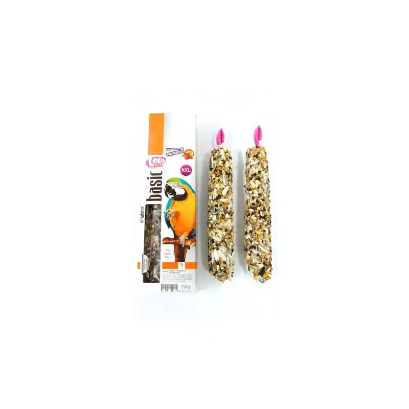 Gratis Retour Lolo Pets Smakers XXL Papegaaien - Noten en Fruit 2 stuks