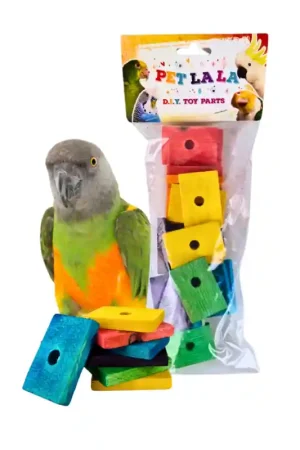 Petlala Wooden Slats 5 cm 24stuks - DIY Bird Toy Parts Actieprijs