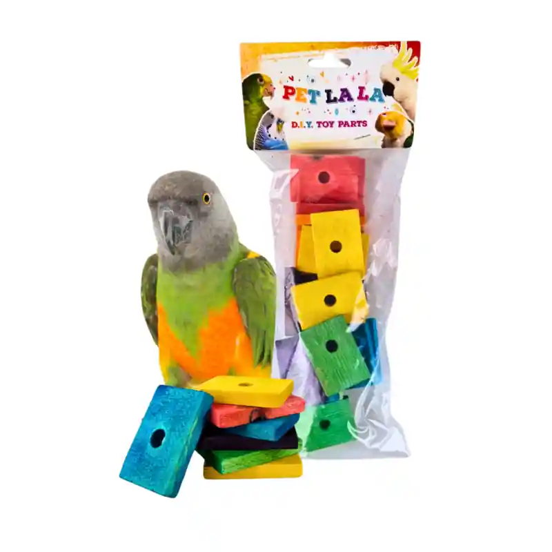 Petlala Wooden Slats 5 cm 24stuks - DIY Bird Toy Parts Actieprijs