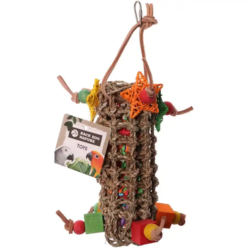 Op = Op Back Zoo Nature Woven Piñata