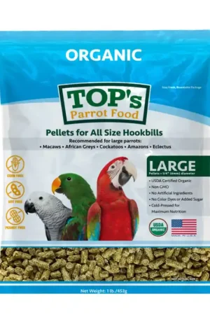 TOP‘s Parrot Pellets 10 pound (4,54 kg) Express Levering