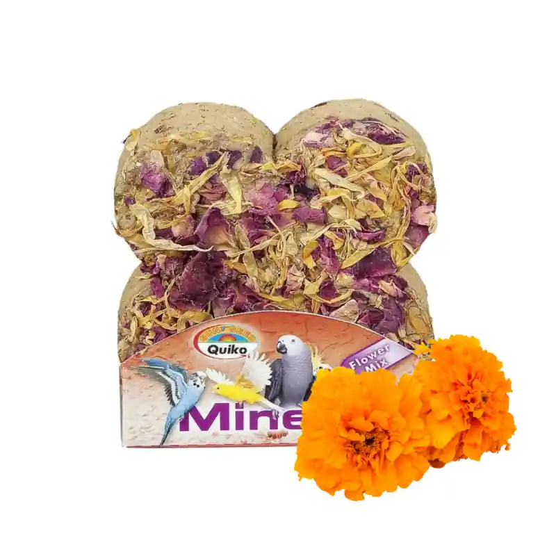 Voordeelprijs Quiko Mineralen Steen met Bloemen