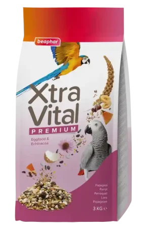 Direct Verzonden Beaphar XtraVital Papegaai 3 kg