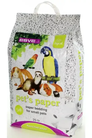 Esve Biolitter/ Pet‘s Paper Bodembedekking 25 Liter Nieuw
