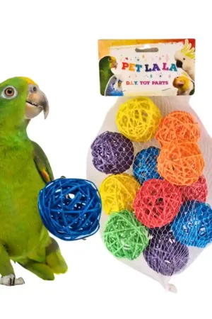Petlala Vine Balls 6 cm 12stuks - DIY Bird Toy Parts Koop Online