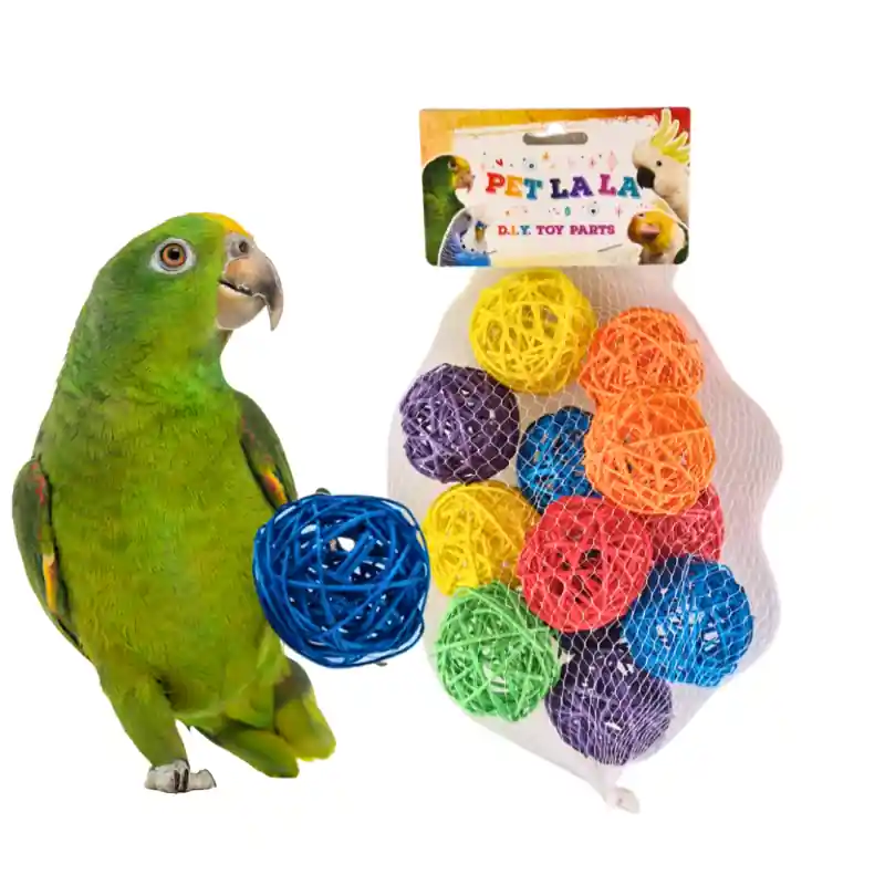 Petlala Vine Balls 6 cm 12stuks - DIY Bird Toy Parts Koop Online