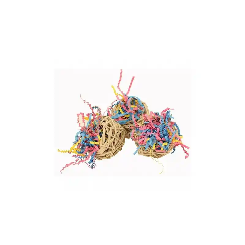 Super Bird Creations Fiesta Ball stuffers 3 stuks Flitsaanbieding