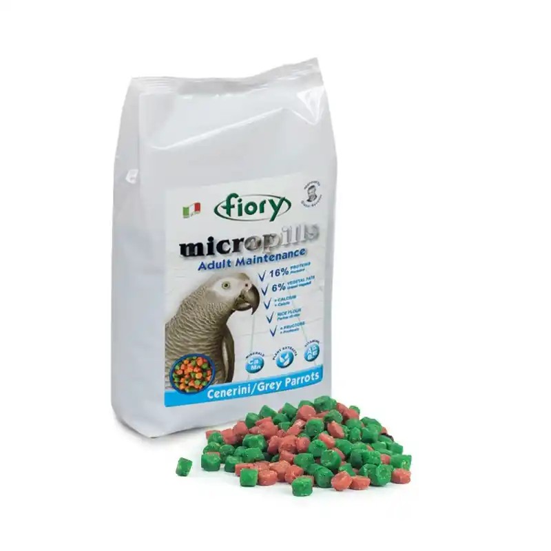 Nieuw Fiory Micropills Grijze Roodstaart 1,4 kg