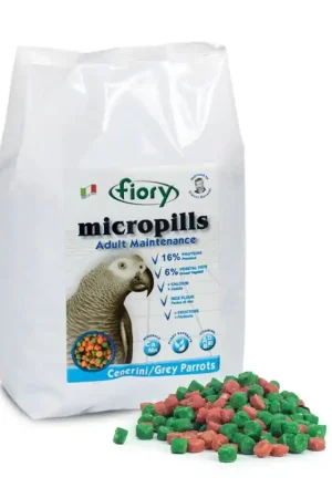 Fiory Micropills Grijze Roodstaart 2,5 kg Aanbieding
