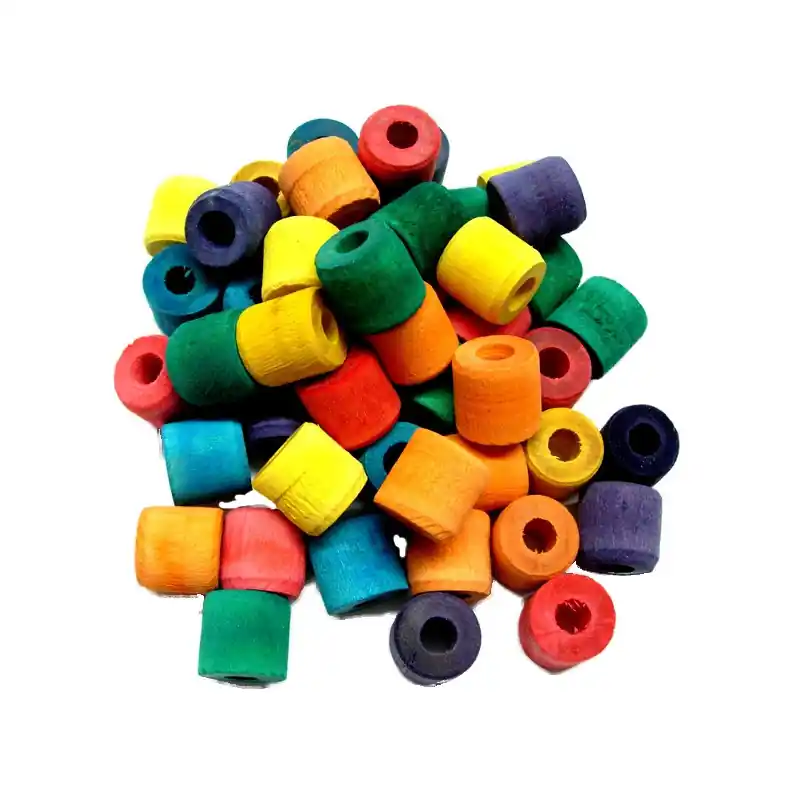 Bestseller Zoo-Max Houten Busjes Gekleurd 48 stuks