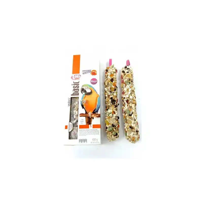 Nieuw Lolo Pets Smakers MEGA Grote Papegaai - Fruit 2 stuks 30 cm