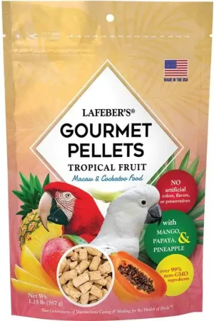 Merkproduct Lafeber Gourmet Pellets Tropical Fruit - Macaw 567 gram