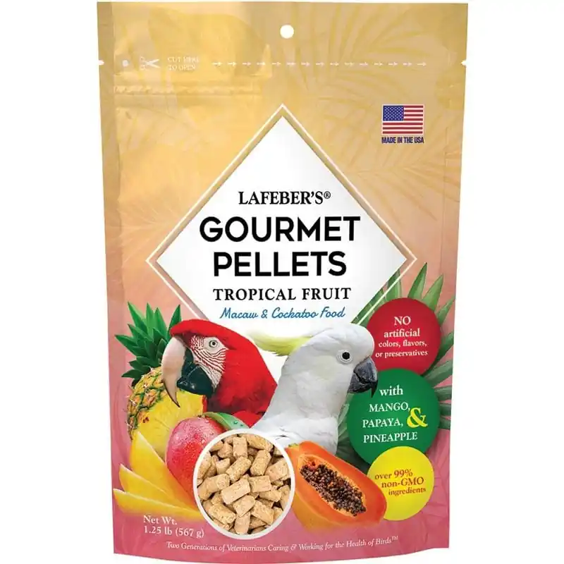 Merkproduct Lafeber Gourmet Pellets Tropical Fruit - Macaw 567 gram