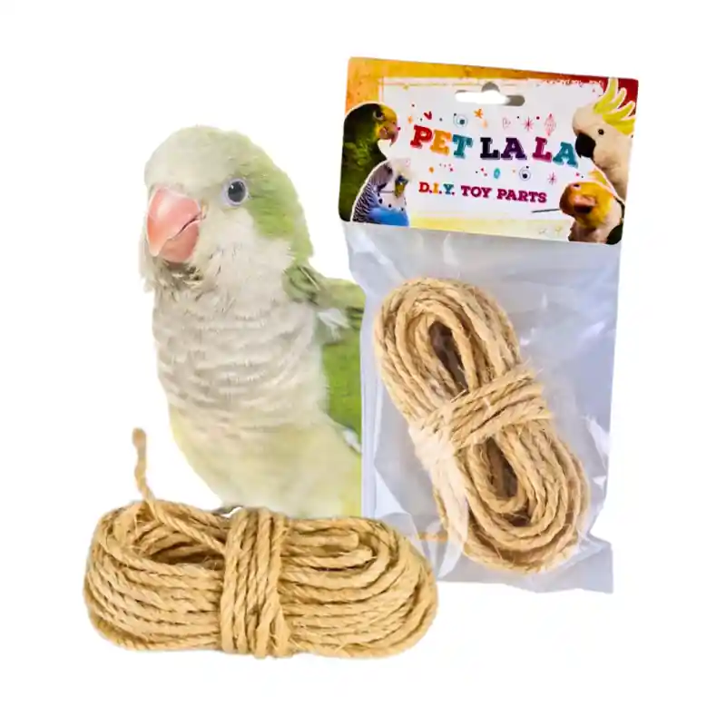Beperkte Voorraad Petlala Sisal Rope 4mm 10 meter - DIY Bird Toy Parts
