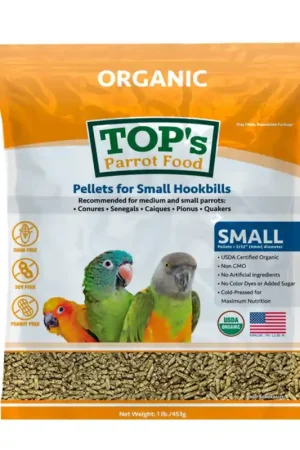TOP‘s Parrot Small Pellets 10 pound (4,54 kg) Nieuw