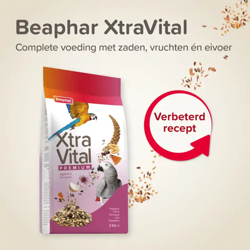 Beaphar XtraVital Papegaai 1kg Beste Prijs