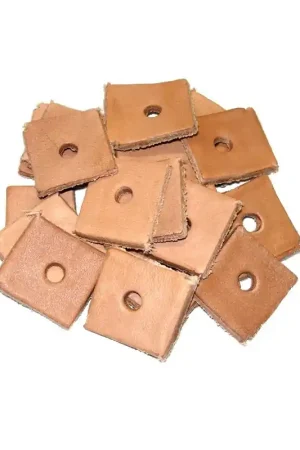 Zoo-Max Leren Vierkant 20 stuks 2,5 cm Direct Beschikbaar