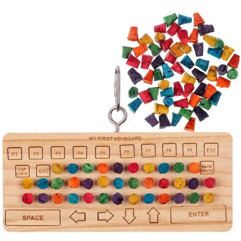 Super Bird Creations Birdie Keyboard Bestel Nu