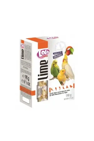 Rechtstreeks Van De Fabrikant Lolo Pets Mineraalblok XL - Appel voor de grotere vogels