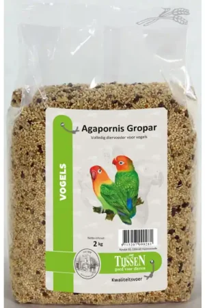 Premium Tijssen Agapornis Gropar ZONDER Zonnepitten 5 kg