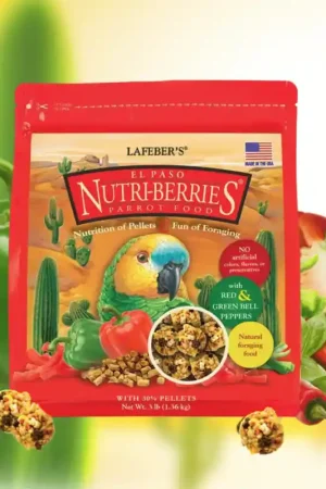 Lafeber Nutri-Berries El Paso - Papegaai 1,36 kg Seizoensaanbieding
