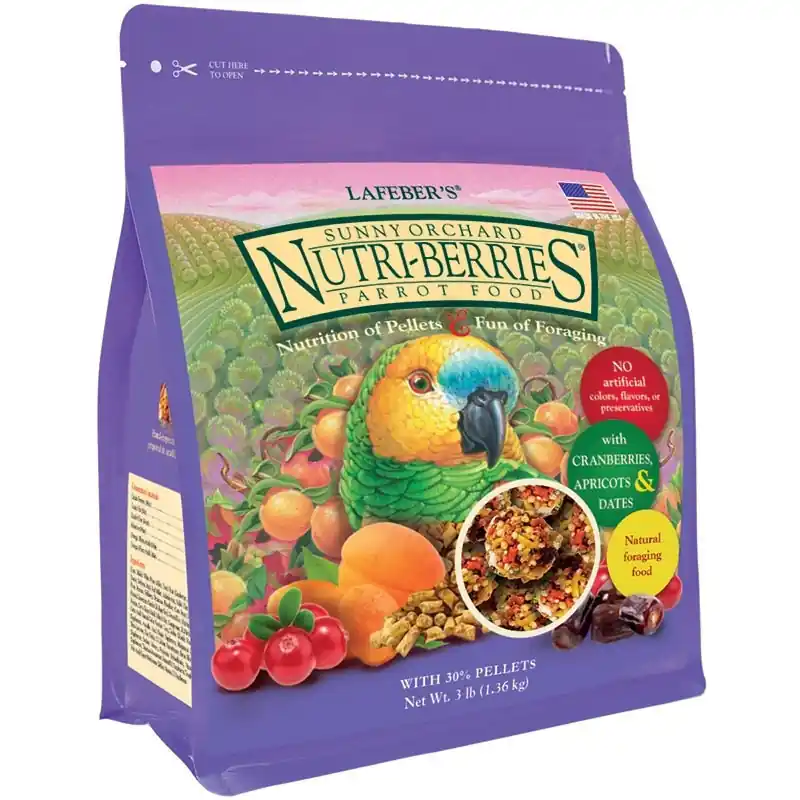 Weekendaanbieding Lafeber Nutri-Berries Sunny Orchard - Papegaai 1,36 kg
