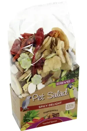 Esve Pet Salad Spicy Delight Vogel 175 gram Direct Verzonden