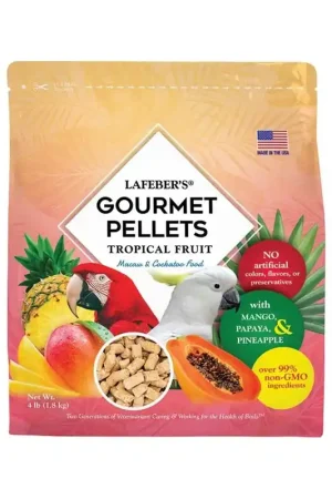 Lafeber Gourmet Pellets Tropical Fruit - Macaw 1,8 kg Laatste Versie