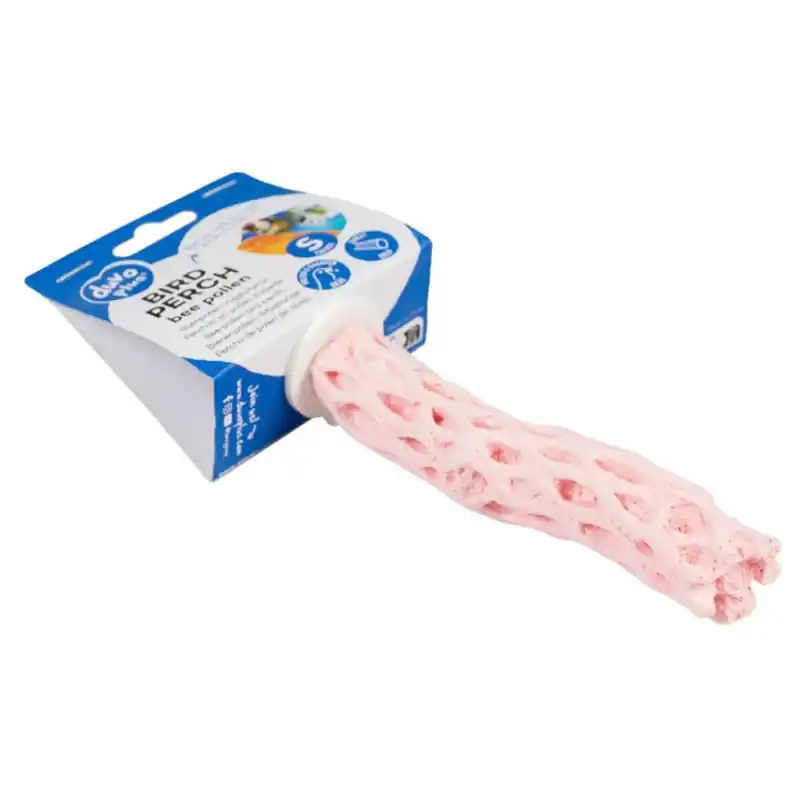 Koop Online Duvoplus Bijenpollen Vogelzitstok Roze S 13x3x3 cm