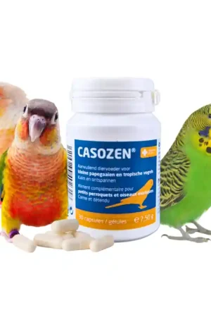 Casozen - Antistress- en verenplukmiddel voor Kleine Papegaaien en Tropische Vogels Meest Verkocht