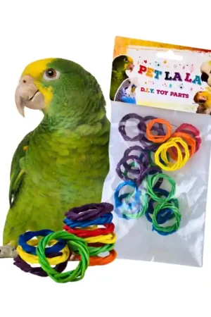Petlala Vine Rings 3 cm 24 stuks - DIY Bird Toy Parts Superprijs