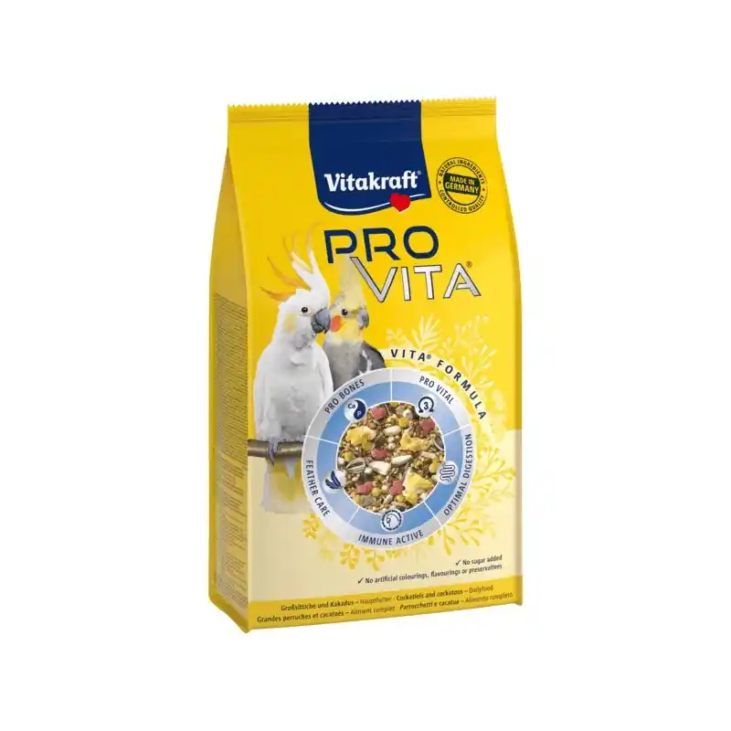 Gereduceerde Prijs Vitakraft Pro Vita Valkparkiet En Kaketoe 750 Gram