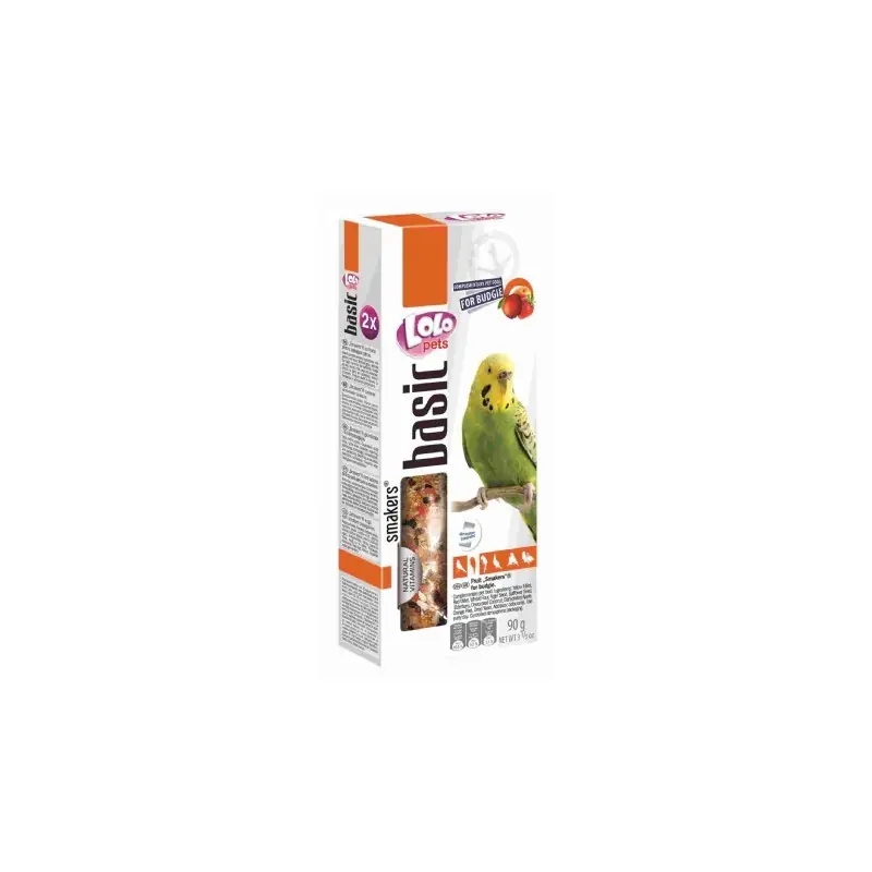 Betaalbaar Lolo Pets Smakers Parkiet - Fruit 2 stuks